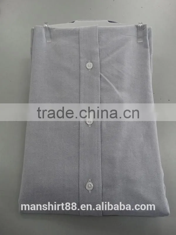 men's fashional big cut away collar 100% cotton oxford casual shirt