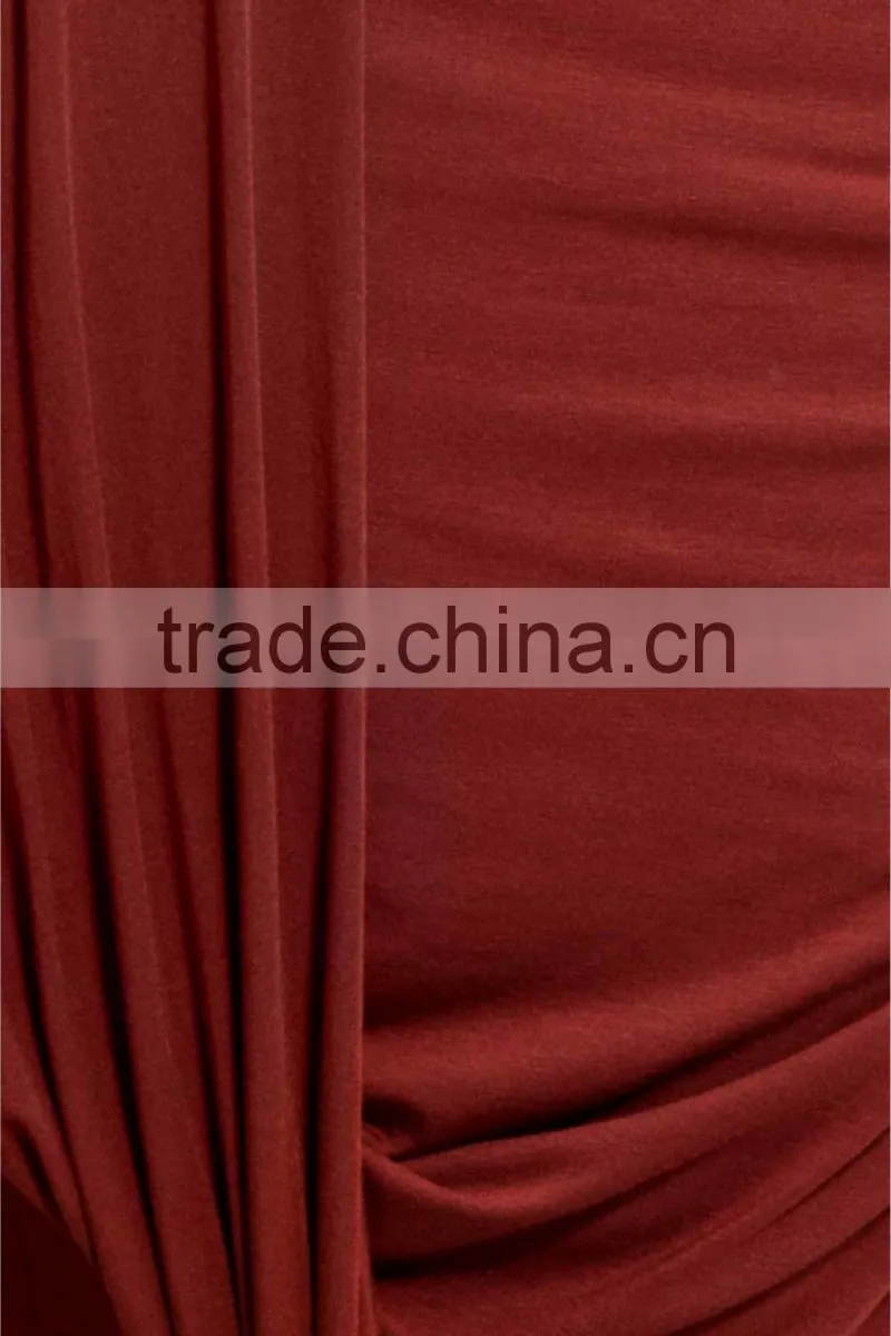 Latest fashion casual draped skirts design for woman 2015