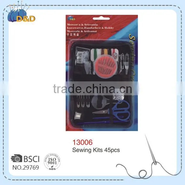 China supplier mirror with comb sewing kit