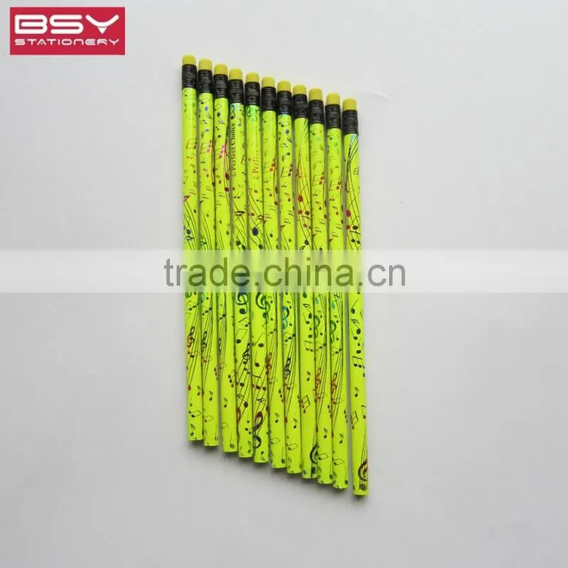 School supply foil pencil