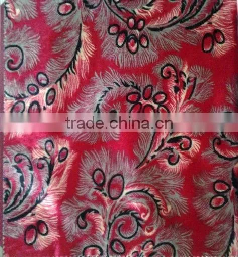 New design 100% polyester printed warp knitting fabric for furnishing