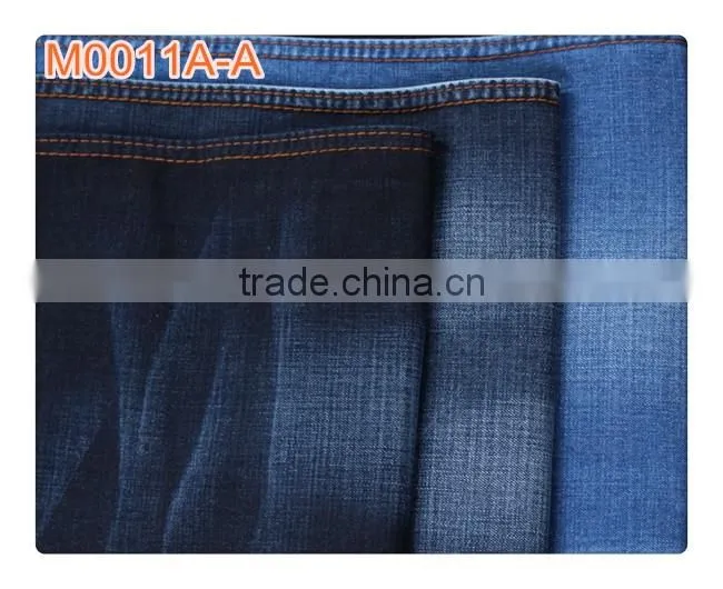 China manufacture latest denim fabric for pants