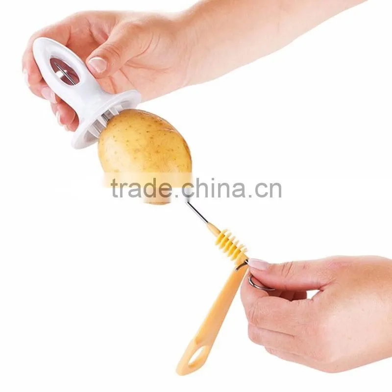 2017 New kitchen tools twister tornado spiral potato cutter