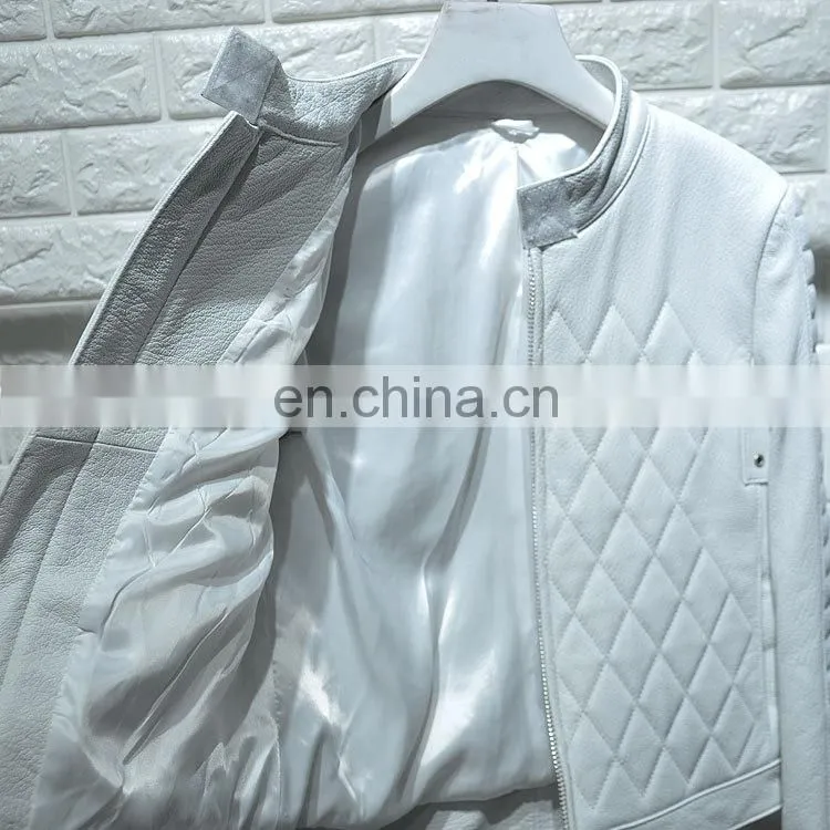 2017 Latest Designs Lady Casual Leather Jacket Wholesale Fashion Jackets for Women