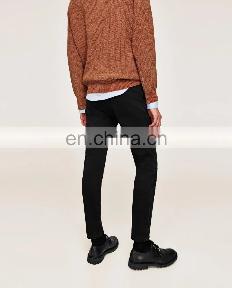 New Design OEM Custom Mens Casual Skinny Fit Chino Pants