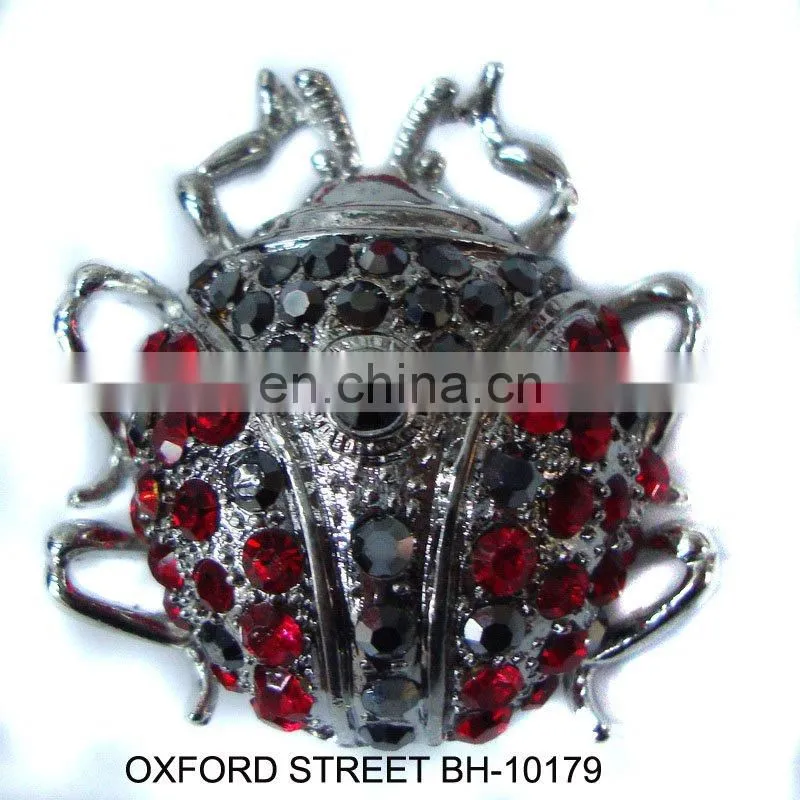 fashion alloy spider brooch