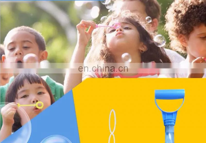colorful 53cm magic multifunction soap bubble wand toys with sand shovel beach set