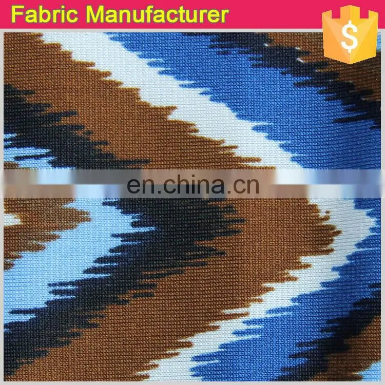 comfortable sport fabric DTY for children shirt polyester printed DTY fabric