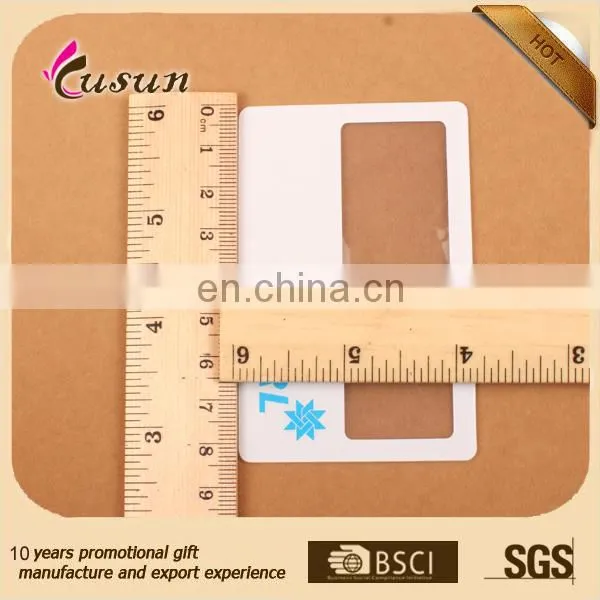 BSCI paper material customized branded magnifying glass