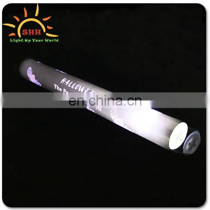 flashlight party led white foam cheering stick with RGB light