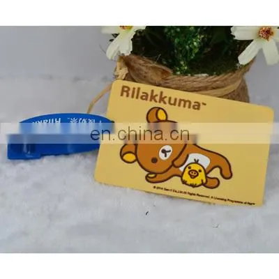 Personalised PVCTravel Baggage Bag Tag with strip