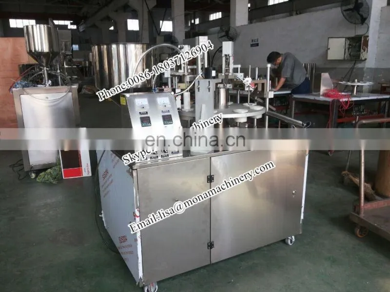 Automatic Plastic Toothpaste, Cleansing Milks Tube Filling and Sealing Machine with CE Certificate