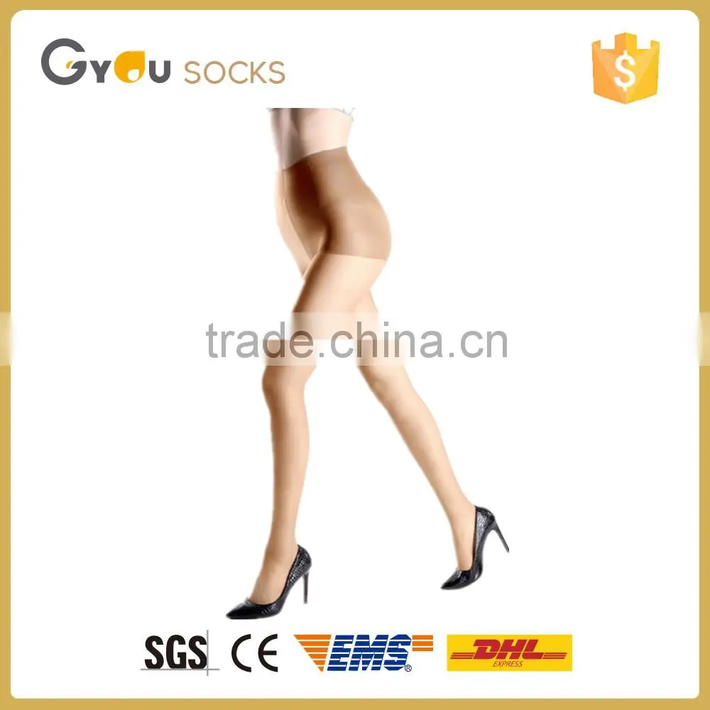 Women's 15 Den Ultra Sheer Toe Control Top Shaping Pantyhose Tights