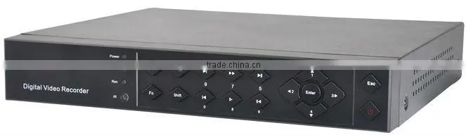 Low price mobile view h.264 16 channel dvr recording