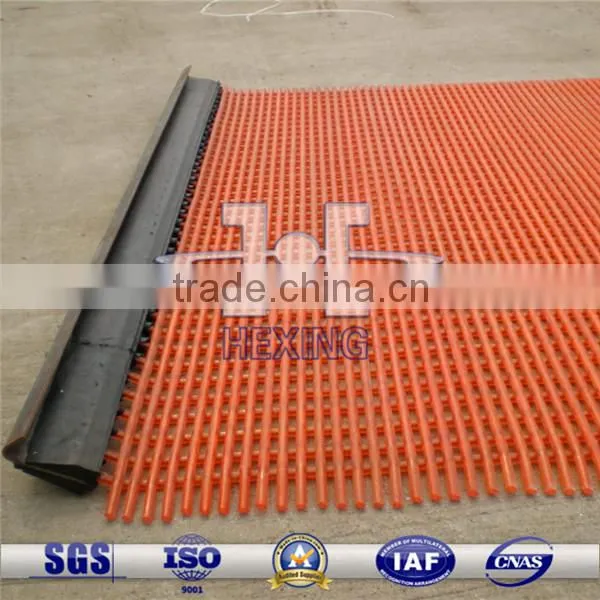 0.5cm Hole Polyurethane coated wire mesh for mine sieving