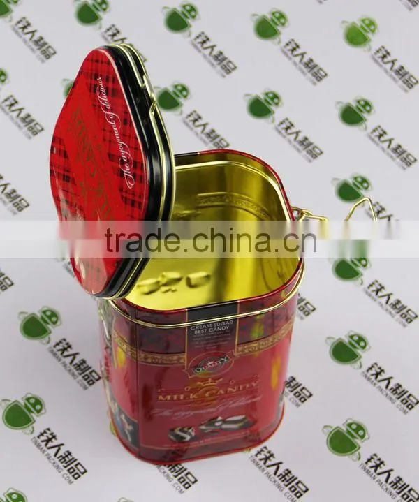 Tin box wedding candy box