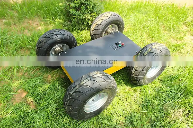 small wheeled robot chassis undercarriage platform truck climbing robotics kit