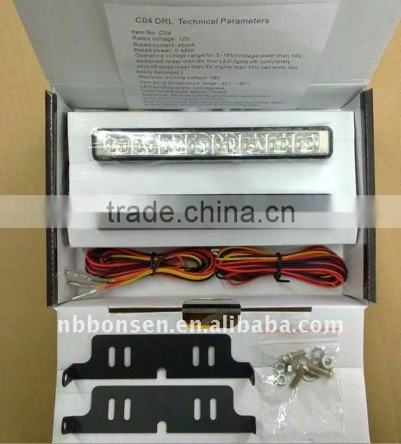 auto LED DRL Daytime Running light, Emark certificate