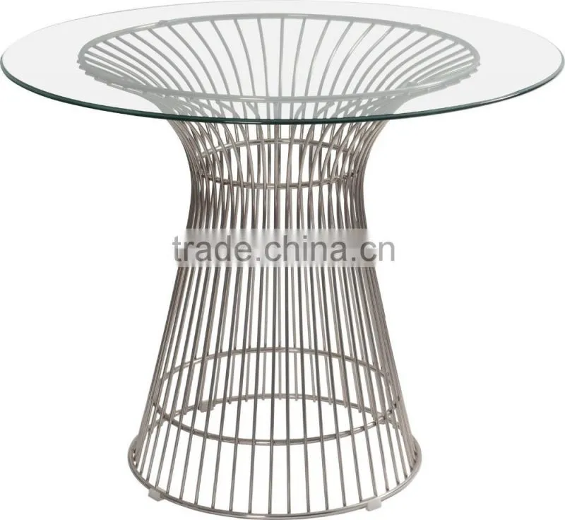 Modern designer platner dining table by warren platner for dining room