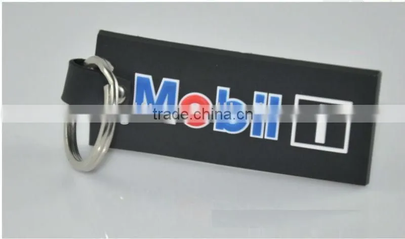 2D key chain for promotional gifts soft PVC keychain for souvenir