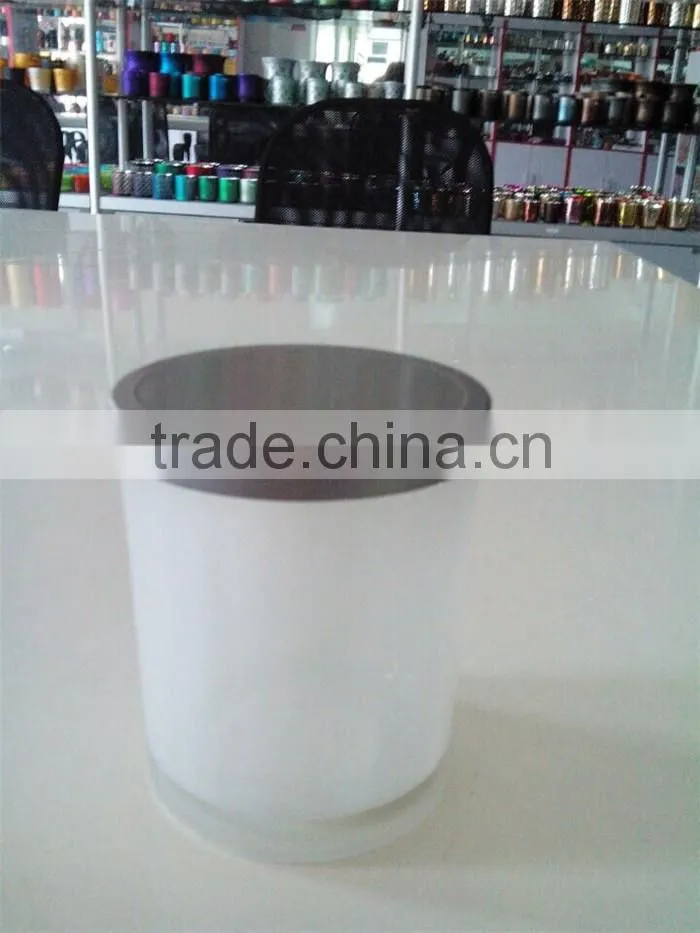hot selling honey bee storage glass jar with metal lid wholesale