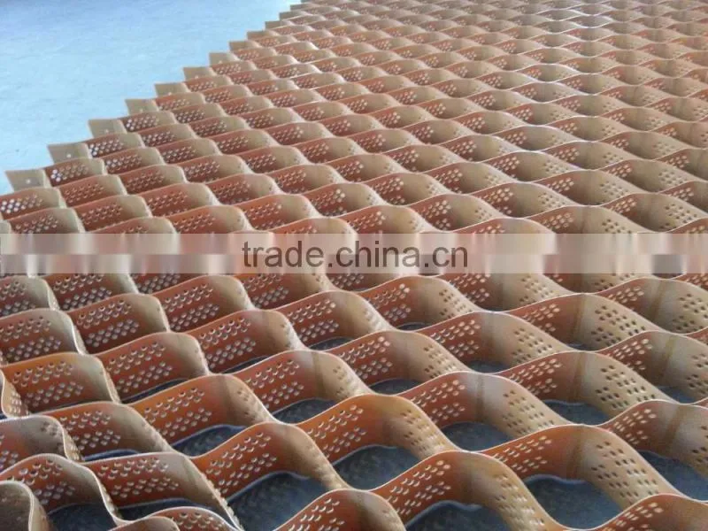 HDPE geocell for slope surface protection