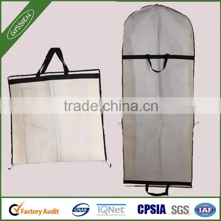Customize ecofriendly coat garment suit bag