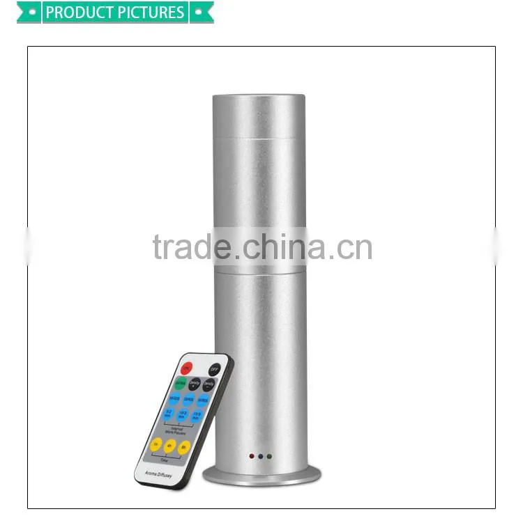 Remote control aluminium humidifier aroma diffuser/ 100ml mini time display aromatherapy essential oil diffuser YK5291