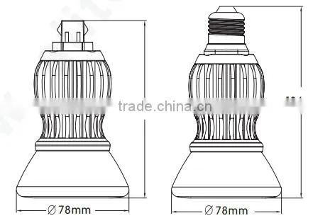 9W LED bulb 300degree beam angle led bulb e27