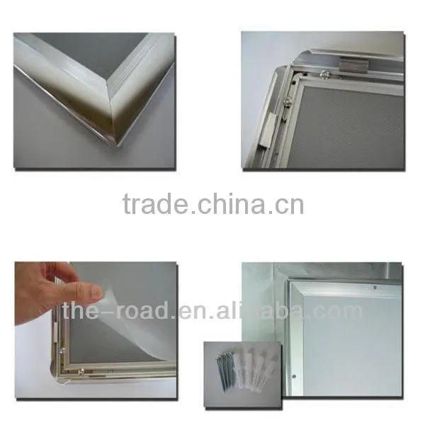 Aluminum LED backlit poster Frame