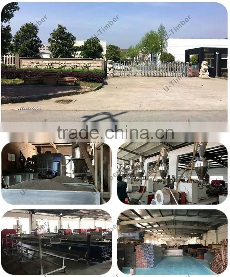 hospitality supplies wholesale outdoor furniture wpc composite bench modern long chair for rest station park leisure