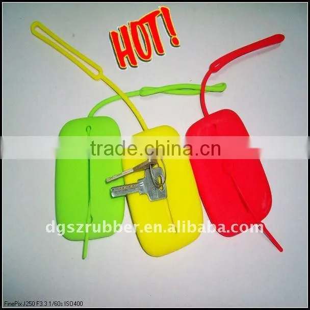 silicone car key purse holder