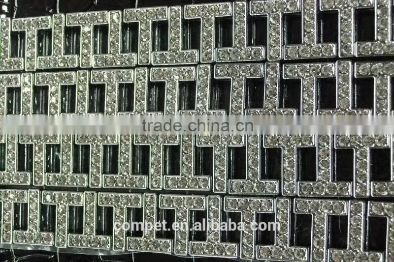 DIY 10mm Rhinestone Slide Letters