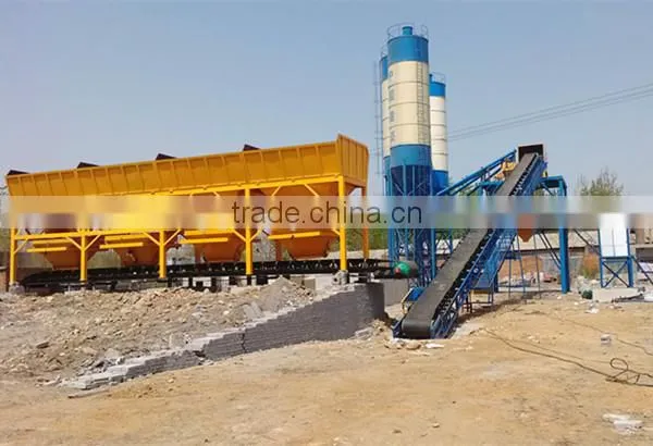 High Weighing Accuracy HZS 90 Concrete Mixing Plant for Sale