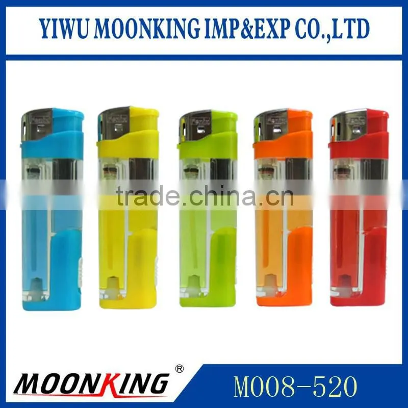 new high quality cheap price gas refillable cigarette lighter led torch lighter