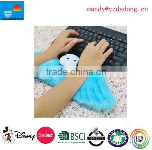 plush keyboard mat/Angel wings soft keyboard mat