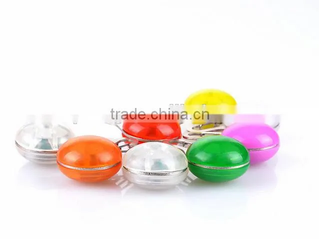 2016 LED Nylon Pet Dog Cat Collar Dog Flashing Clip On Collar Led Light Charm Id Tag Flash Or Glow Modes