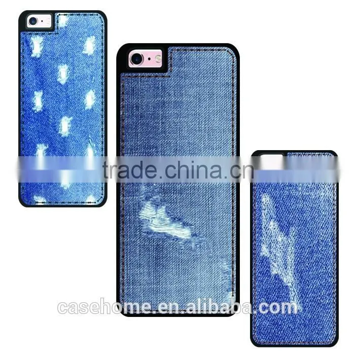 Newest exclusive design Jeans back case for iPhone 5SE