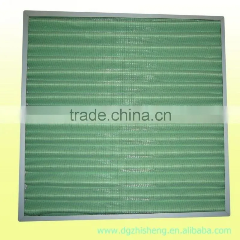 Pre-efficiency metal filter for clean room