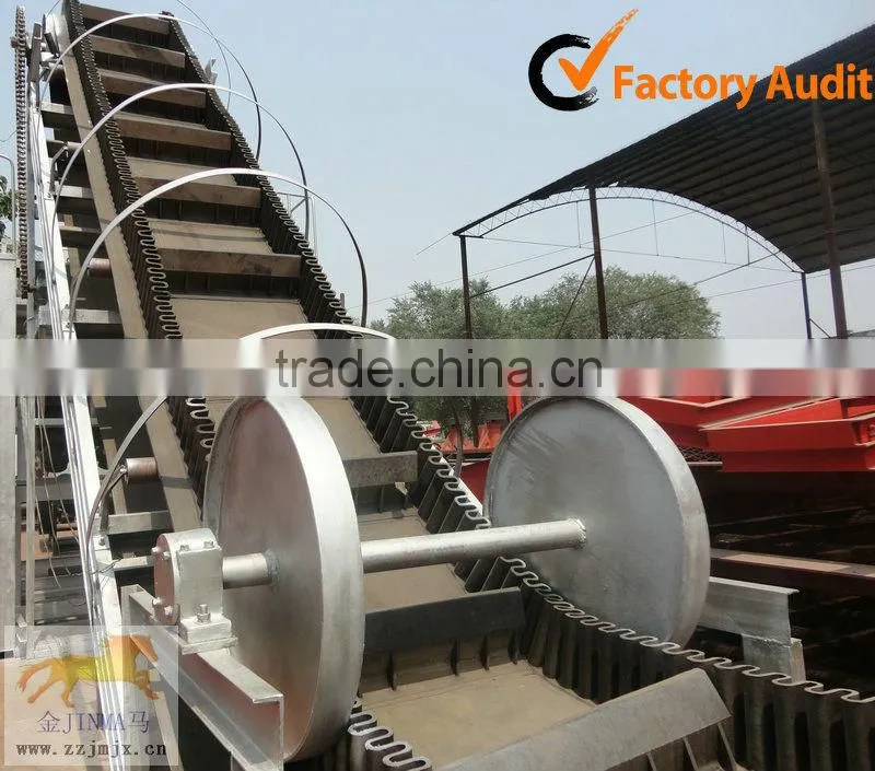 China Factory Supply Inclined Conveyor Belt For Plastic Bottles