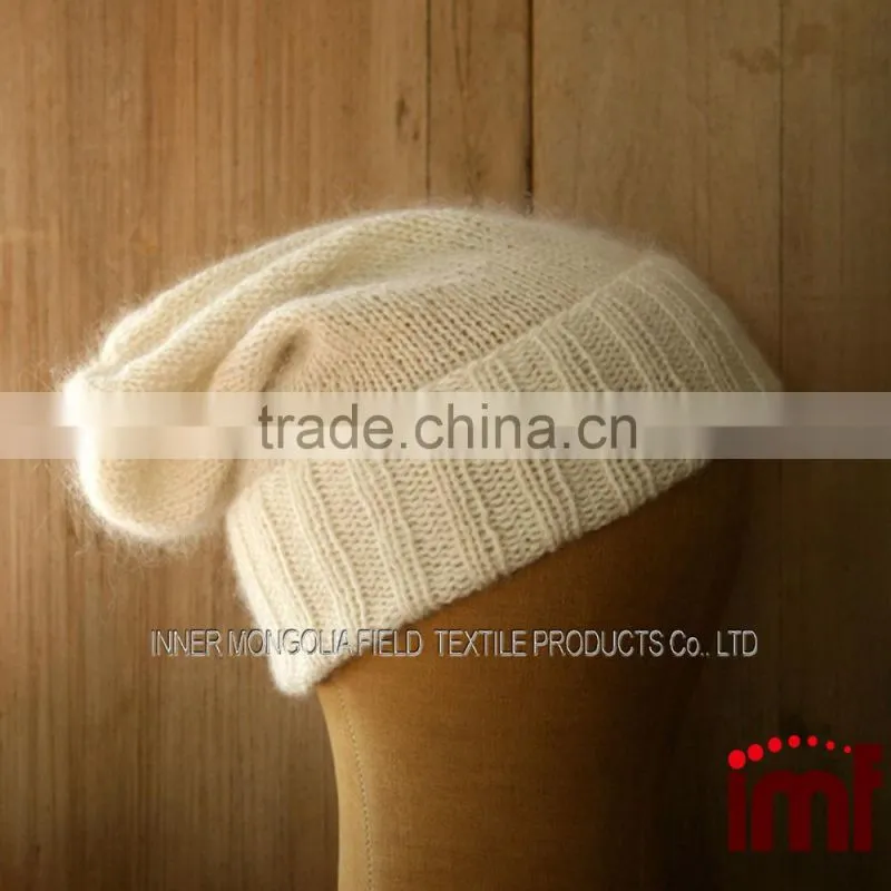 Scottish Costume Knitting Vintage Winter Fashion Cashmere Beanie