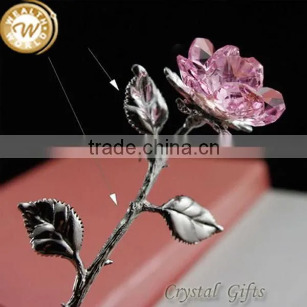 Contemporary unique crystal decorative flower