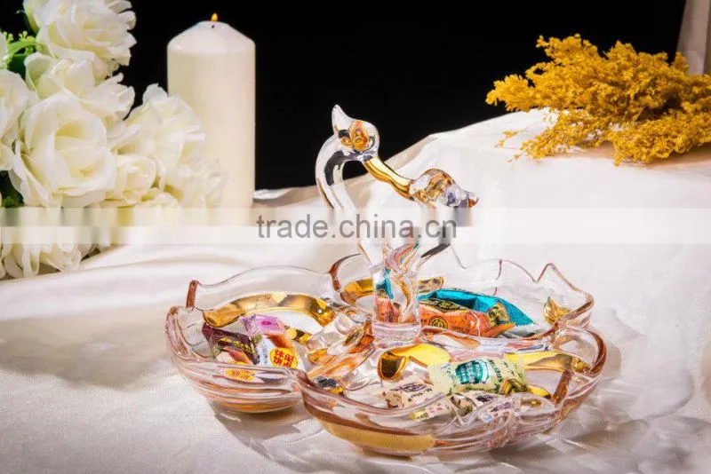 Hand Blown colored glass vase on alibaba china