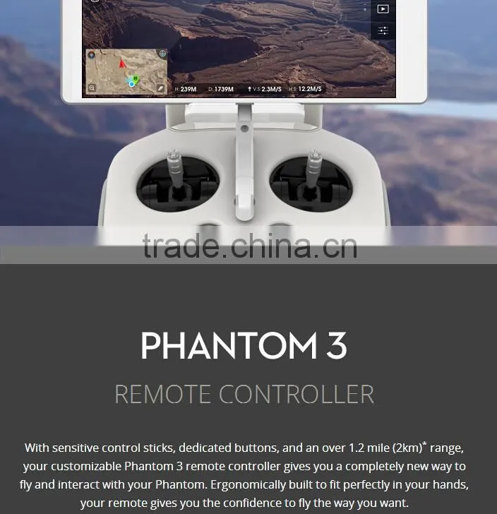 DJI Phantom 3 Advanced Version with 2.7K camera drone quadcopter