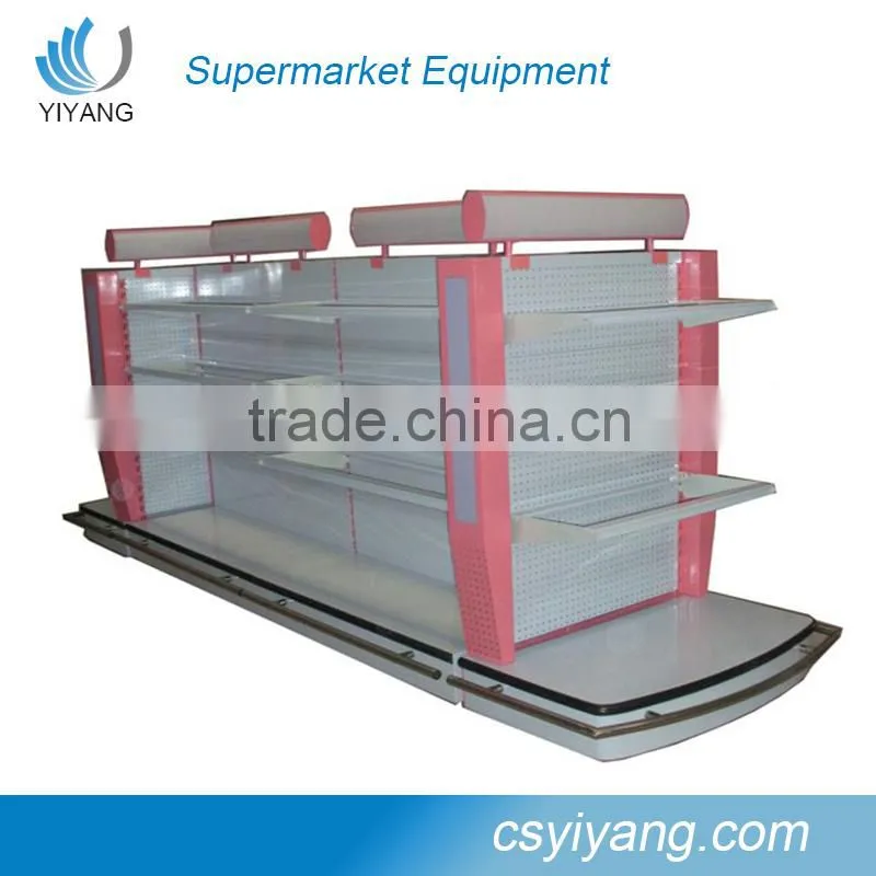 supermarket cardboard shelf