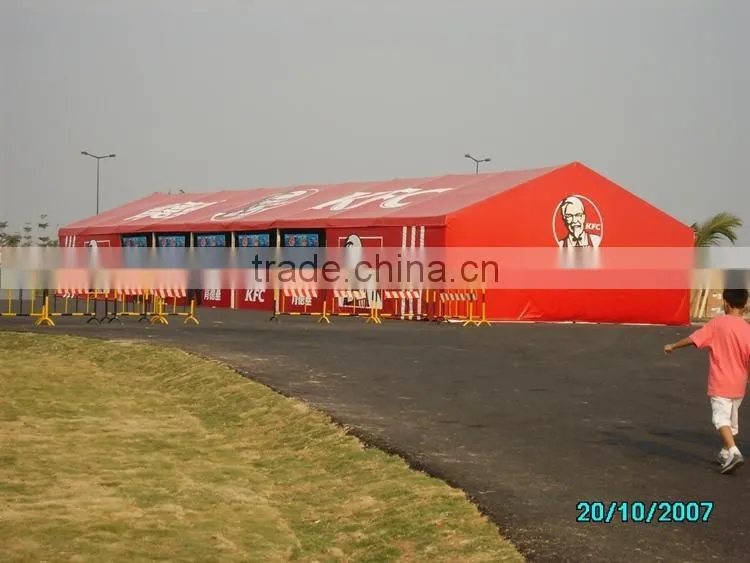 1 year guarantee tan tent with rapid delivery