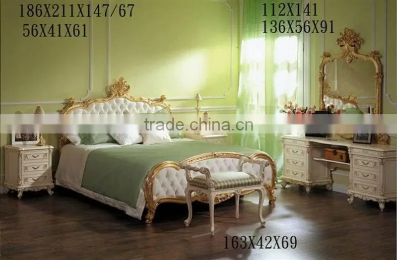 Luxury style hotel bedroom set XYN484