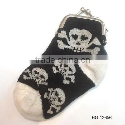 hot sale kids cheap sock purse