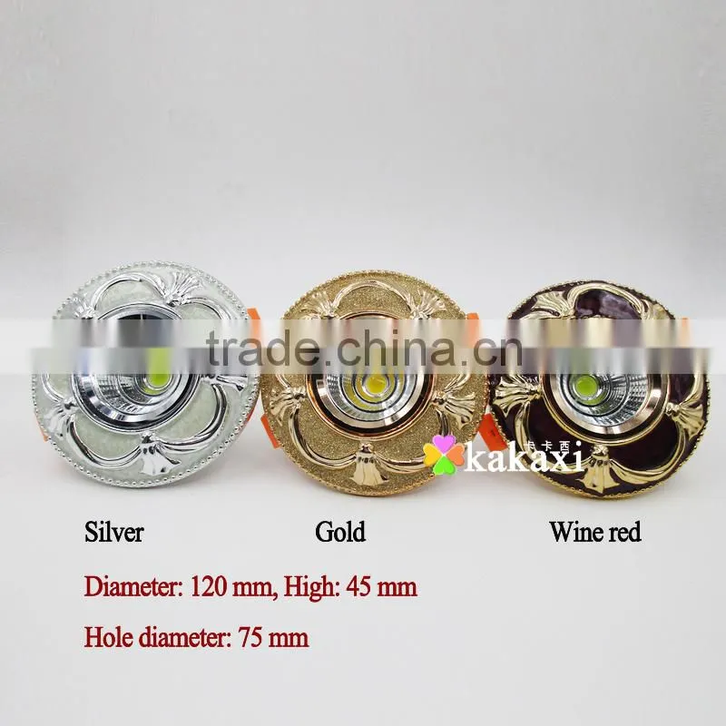 European Pop LED Ceiling Lamp COB 3W 5w Spotlights Resin + Aluminum LED Downlight