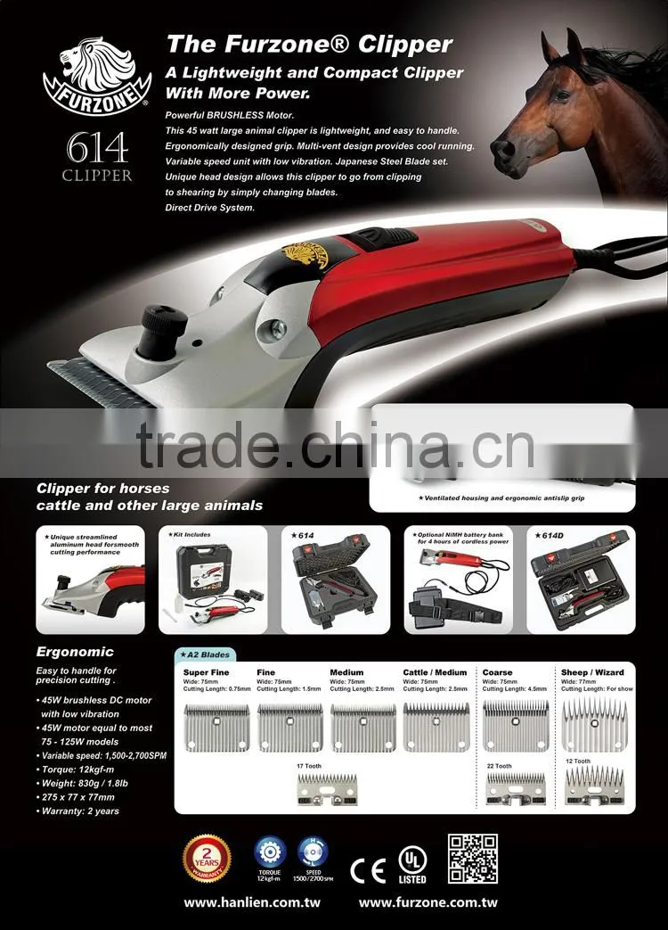 Professional Electric Cattle Horse Clipper and Power Bank
